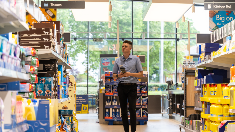 Tom walking through Isles