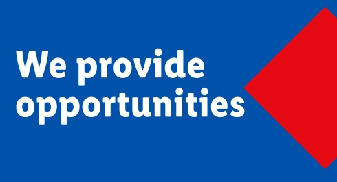 We provide opportunities