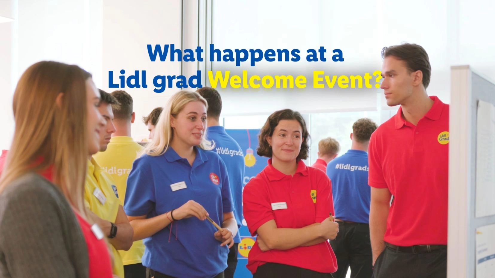 Grad welcome event